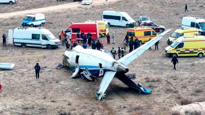 Azerbaijan Airlines plane crashes in Kazakhstan, 42 killed, 25 injured