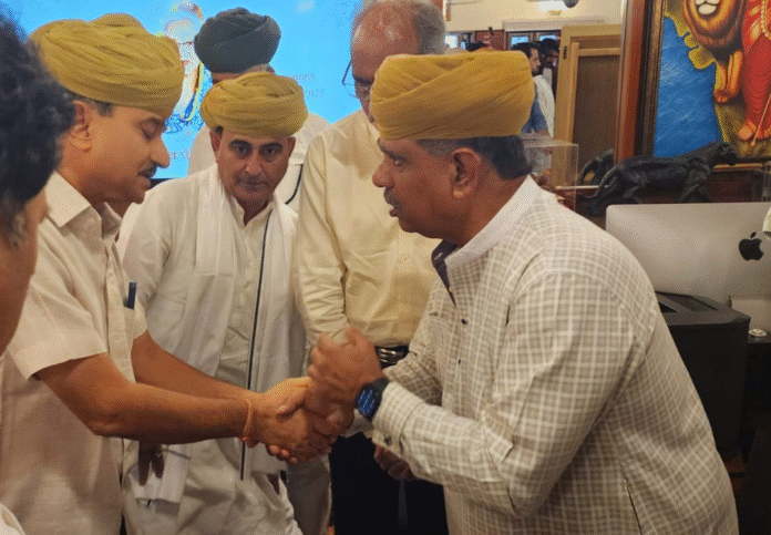 कैबिनेट मंत्री गजेंद्र सिंह खींवसर की धर्मपत्नी को दी गई श्रद्धांजलि