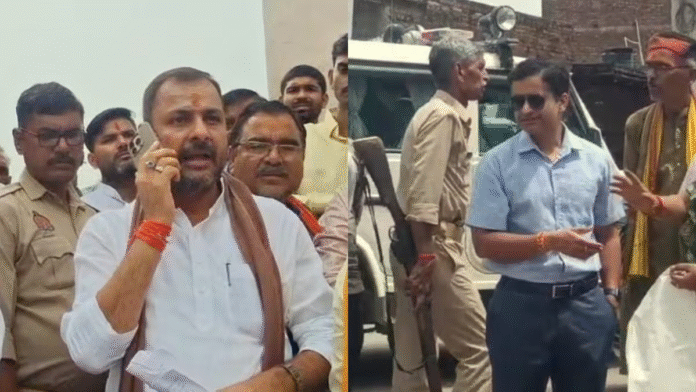 बांदा में एसडीएम और विधायक के बीच बुलडोजर कार्रवाई को लेकर विवाद