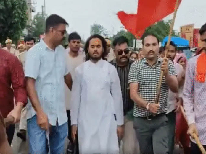 जालौर में अभय दास महाराज के बायोसा मंदिर दर्शन विवाद पर पुलिस घेराबंदी