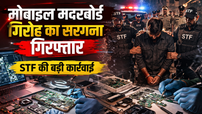 कटिहार में मोबाइल मदरबोर्ड गिरोह का खुलासा