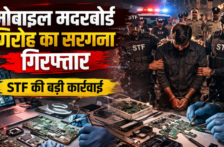 कटिहार में मोबाइल मदरबोर्ड गिरोह का खुलासा